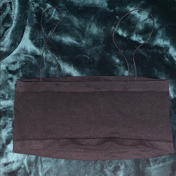 Black crop top - Picture 2 of 2